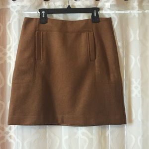 NWT LOFT Wool Blend Shift Skirt